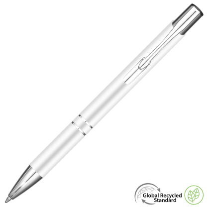 Electra Classic GRS Recycled Metal Ballpoint Pen - Silver