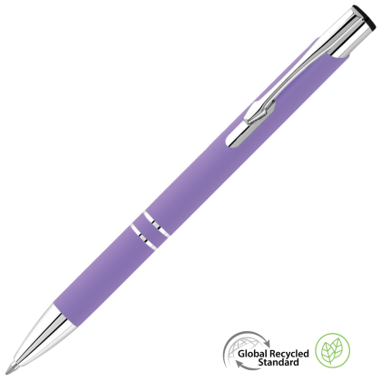 Electra Classic GRS Recycled Soft Feel Ballpoint Pen - Lilac
