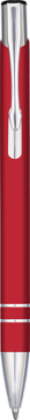 Electra Classic Soft Feel Metal Ballpoint Pen - Red