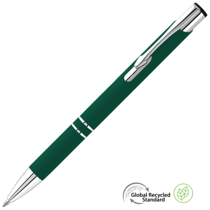 Electra Classic GRS Recycled Soft Feel Ballpoint Pen - Dark Green