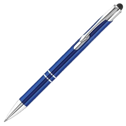 Electra-i Classic Metal Ballpoint Pen with Stylus - Dark Blue