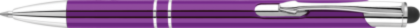 Electra-i Classic Metal Ballpoint Pen with Stylus - Purple
