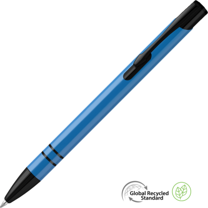 Electra Noir GRS Recycled Ballpoint Pen - Blue