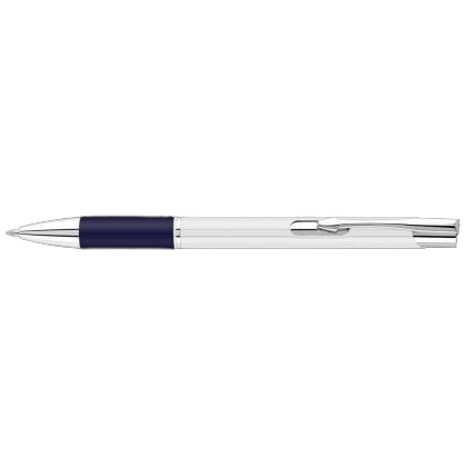 Electra Grip Metal Ballpoint Pen - Blue