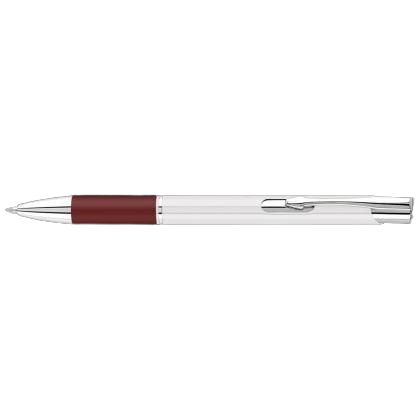 Electra Grip Metal Ballpoint Pen - Red