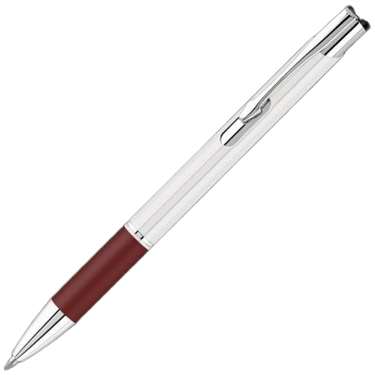 Electra Grip GRS Recycled Metal Ballpoint Pen - Red