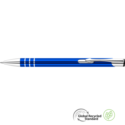 Electra INKREDIBLE GRS Recycled Metal Rollerball Pen - Dark Blue