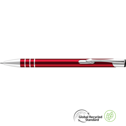 Electra INKREDIBLE GRS Recycled Metal Rollerball Pen - Red