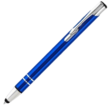 Electra Metal Touch Stylus Ballpoint Pen - Dark Blue