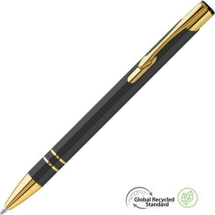 Electra Oro GRS Recycled Metal Ballpoint Pen - Gun Metal