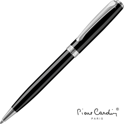 Pierre Cardin Fontaine Metal Ballpoint Pen - Black