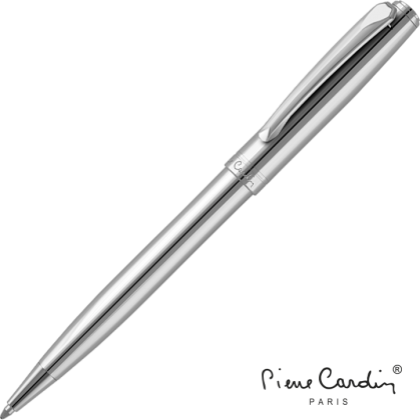 Pierre Cardin Fontaine Metal Ballpoint Pen - Silver