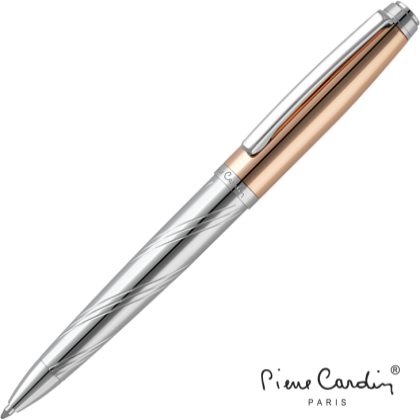 Pierre Cardin Biarritz Metal Ballpoint Pen - Pink