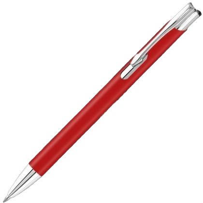 Garland Soft Feel Ballpoint Pen - Red