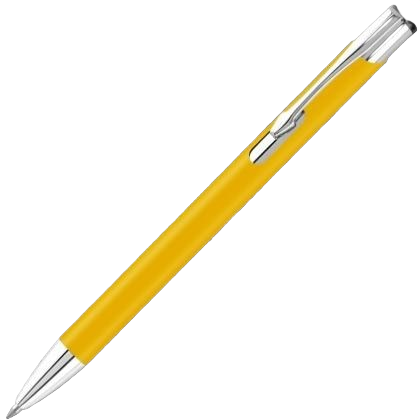 Garland Soft Feel Ballpoint Pen - Yellow
