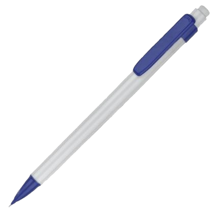 Guest Mechanical Pencil - White - Blue
