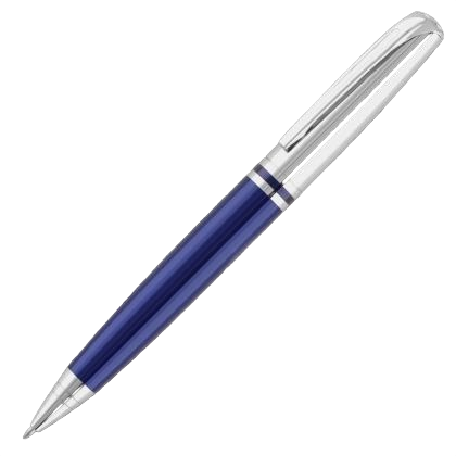 Othello Metal Ballpoint Pen - Blue