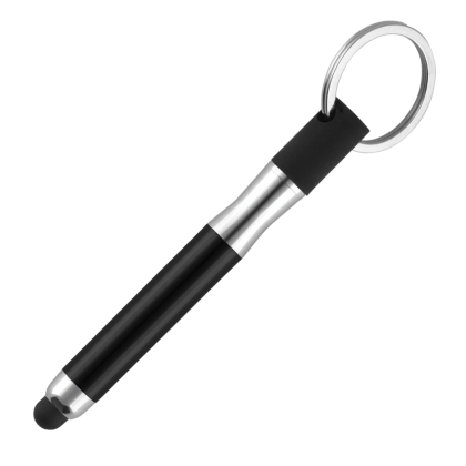 Key Touch Stylus Ballpoint Pen - Black