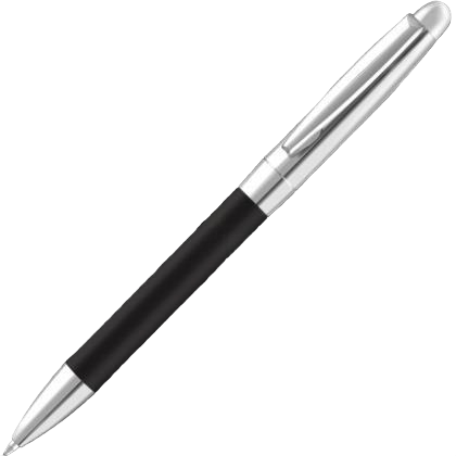 Mulgrave Soft Feel Metal Ballpoint Pen - Black