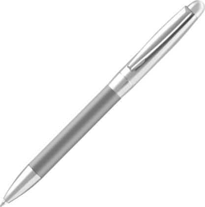 Mulgrave Soft Feel Metal Ballpoint Pen - Silver