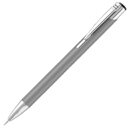 Mood GRS Recycled Soft feel Metal Mechanical Pencil - Cool Grey