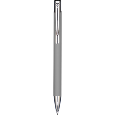Mood Soft Feel Metal Ballpoint Pen - Cool Grey
