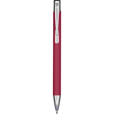 Mood Soft Feel Metal Ballpoint Pen - Magenta