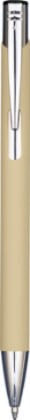Mood Soft Feel Metal Ballpoint Pen - Pastel Yellow