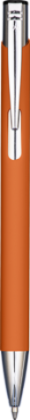 Mood Soft Feel Metal Ballpoint Pen - Orange