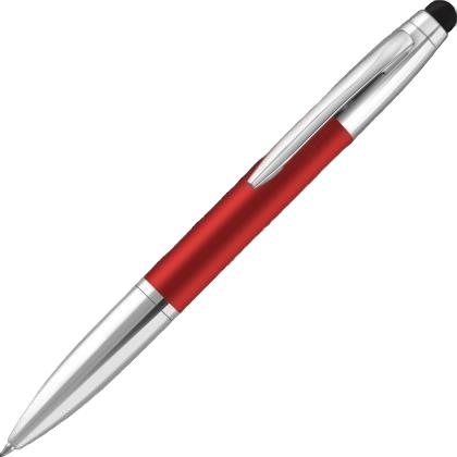 Norston-i Soft Feel Metal Ballpoint Pen - Red