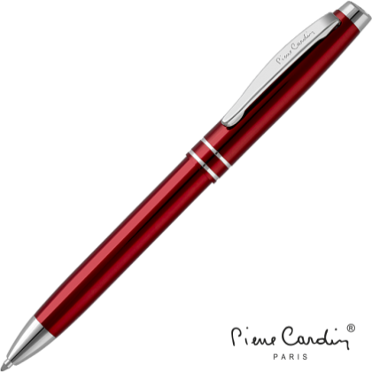Pierre Cardin Versailles Metal Ballpoint Pen - Red