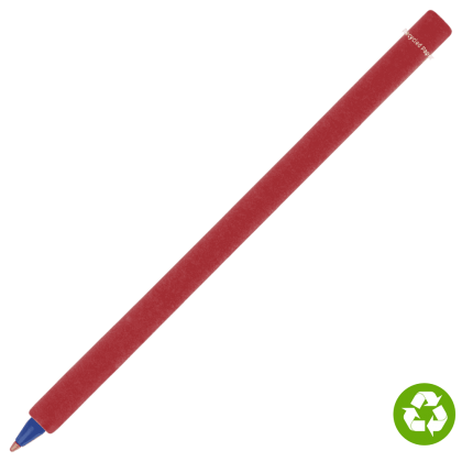 Recycled Paper Ballpoint Pen - Red