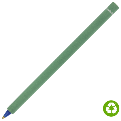 Recycled Paper Ballpoint Pen - Green