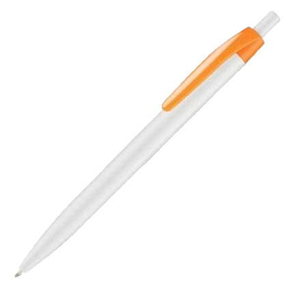 Supersaver Click Ballpoint Pen - Orange