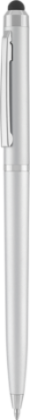 Supersaver-i Ballpoint Pen with Stylus - Silver