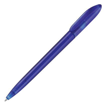 Supersaver Twist Frost Ballpoint Pen - Blue