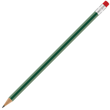Supersaver Pencil with Pink Eraser - Green
