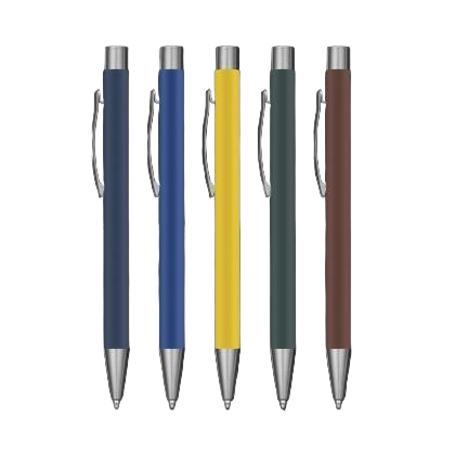 Ergo Soft Feel Metal Ballpoint Pen