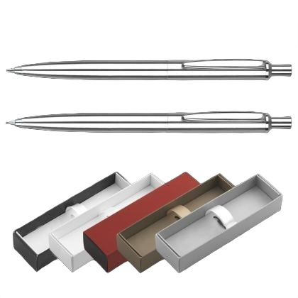 Pen Set - Giotto Metal Pen and Pencil with PB35 Box
