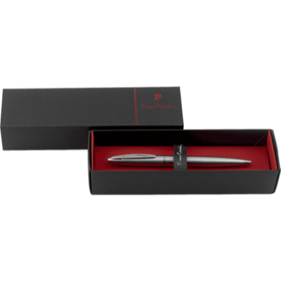 Pierre Cardin Clarence Stainless Steel Ballpoint Pen with PB15 Box