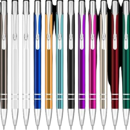 Electra Metal Ballpoint Pen (Blue Ink)
