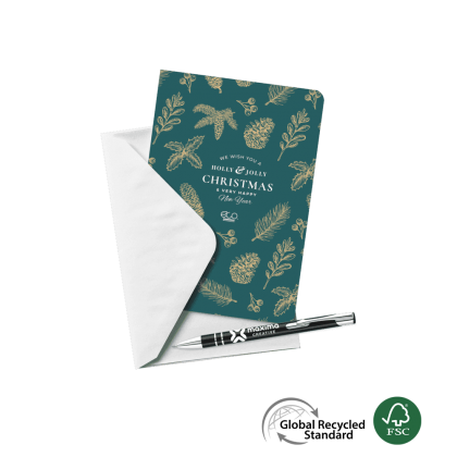 Greeting Card with Electra GRS Recycled Ballpoint Pen