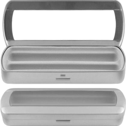 LPC 996 Double Presentation Case - Silver