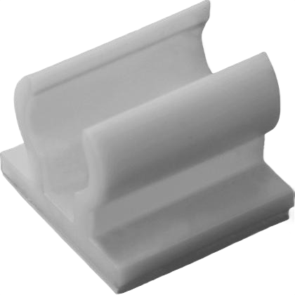 Plastic Clip - White