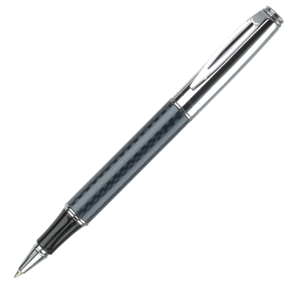 Modulus Metal Rollerball Pen - Carbon Fibre Silver