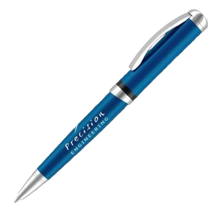 Scimitar Ballpoint Pen - Blue