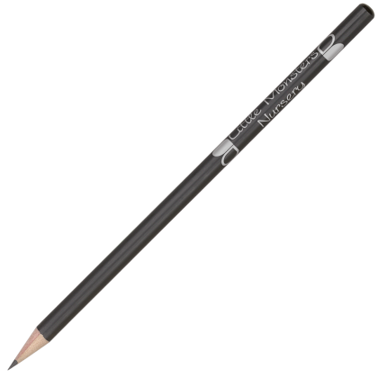 Wooden Shadow Pencil with No Eraser Black