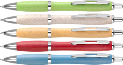 Contour Colour Wheatstraw Ballpoint Pen