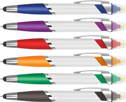 Spectrum Hi-Max 2 in 1 Highlighter Ballpoint Pen