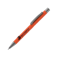 Ergo Soft Feel GRS Recycled Ballpoint Pen - Orange